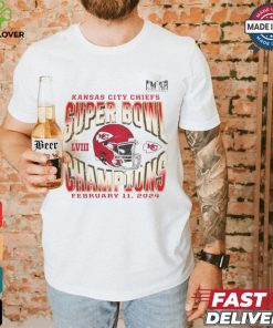 NFL Kansas City Chiefs Super Bowl LVIII Champions February 11 2024 t shirt