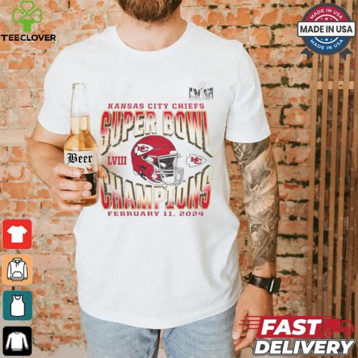 NFL Kansas City Chiefs Super Bowl LVIII Champions February 11 2024 t shirt
