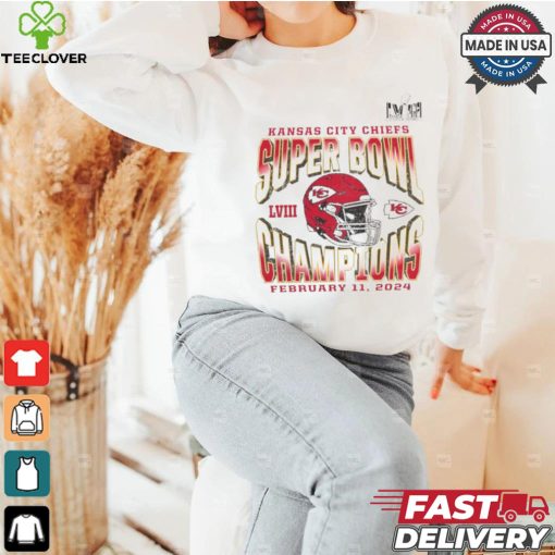NFL Kansas City Chiefs Super Bowl LVIII Champions February 11 2024 t shirt