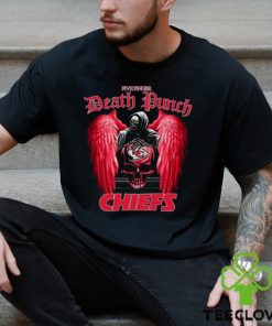 NFL Kansas City Chiefs T Shirt Five Finger Death Punch Nfl Five Finger Death Punch Tshirt For Fans