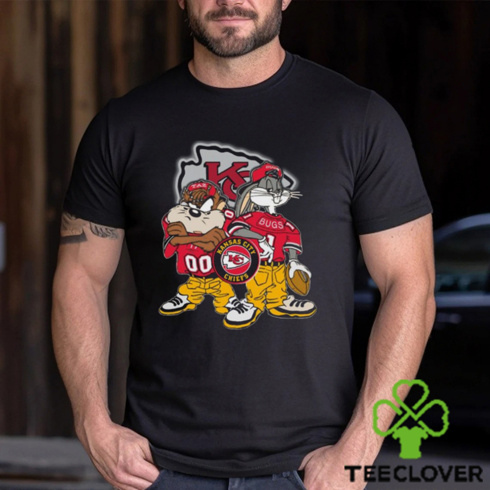 NFL Kansas City Chiefs T Shirt Print Bugs Bunny Nfl Bugs Bunny Tshirt For Fans NFL Kansas City Chiefs T Shirt Print Bugs Bunny Nfl Bugs Bunny Tshirt For Fans