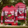 NFL Kansas City Chiefs Cute Mascot Custom Ugly Christmas Sweater