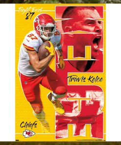 NFL Kansas City Chiefs Travis Kelce 22 Wall Poster