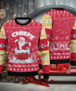 NFL Kansas City Chiefs Ugly Christmas Sweater Woven