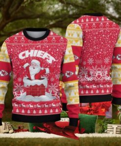 NFL Kansas City Chiefs Ugly Christmas Sweater Woven
