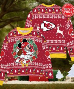 NFL Kansas City Chiefs x Mickey Mouse Christ Ugly Sweater