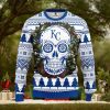 NFL Kansas City Royals Skull Flower Ugly Christmas Ugly Sweater