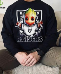 NFL Las Vegas Raiders Baby Groot hoodie, sweater, longsleeve, shirt v-neck, t-shirt