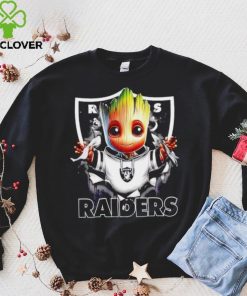 NFL Las Vegas Raiders Baby Groot hoodie, sweater, longsleeve, shirt v-neck, t-shirt