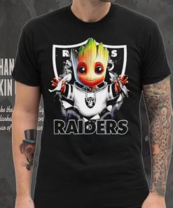 NFL Las Vegas Raiders Baby Groot hoodie, sweater, longsleeve, shirt v-neck, t-shirt