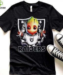 NFL Las Vegas Raiders Baby Groot hoodie, sweater, longsleeve, shirt v-neck, t-shirt