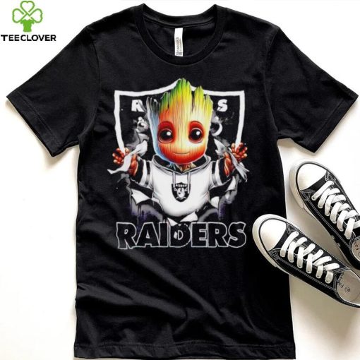 NFL Las Vegas Raiders Baby Groot hoodie, sweater, longsleeve, shirt v-neck, t-shirt