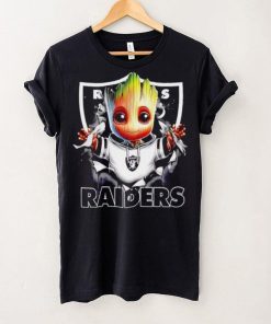 NFL Las Vegas Raiders Baby Groot hoodie, sweater, longsleeve, shirt v-neck, t-shirt