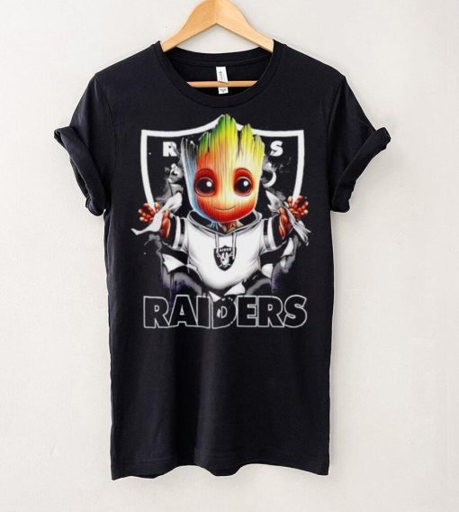 NFL Las Vegas Raiders Baby Groot hoodie, sweater, longsleeve, shirt v-neck, t-shirt