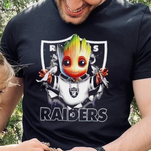 NFL Las Vegas Raiders Baby Groot hoodie, sweater, longsleeve, shirt v-neck, t-shirt