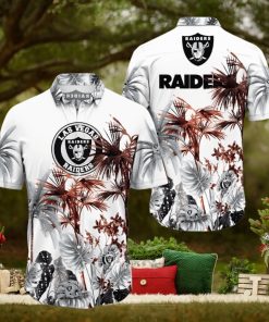 NFL Las Vegas Raiders Hawaii Shirt Palm Tree Aloha Shirt For Fans