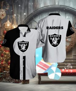 NFL Las Vegas Raiders Hawaiian Shirt Beach Vacation Gift