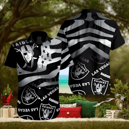 NFL Las Vegas Raiders Hawaiian Shirt For Men Women