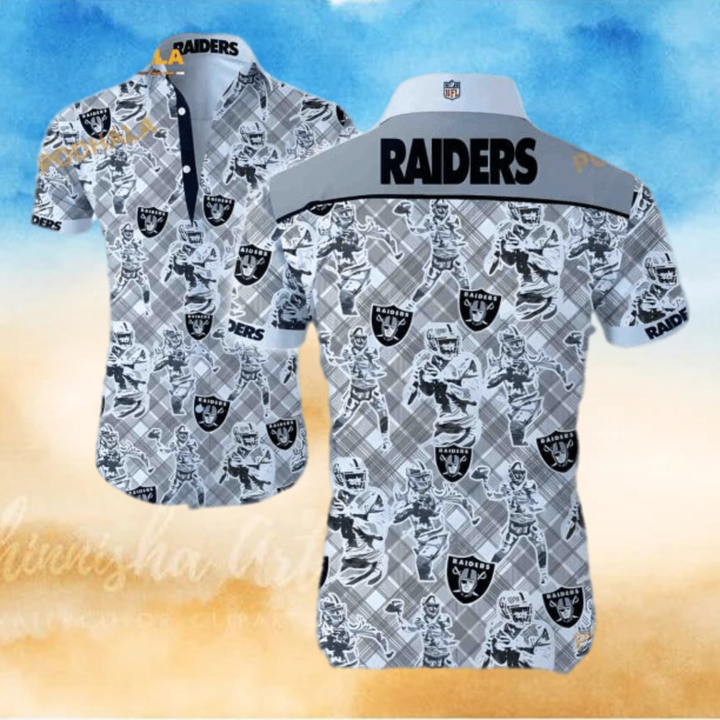 NFL Las Vegas Raiders Hawaiian Shirt Gift For Football Players NFL Las Vegas Raiders Hawaiian Shirt Gift For Football Players