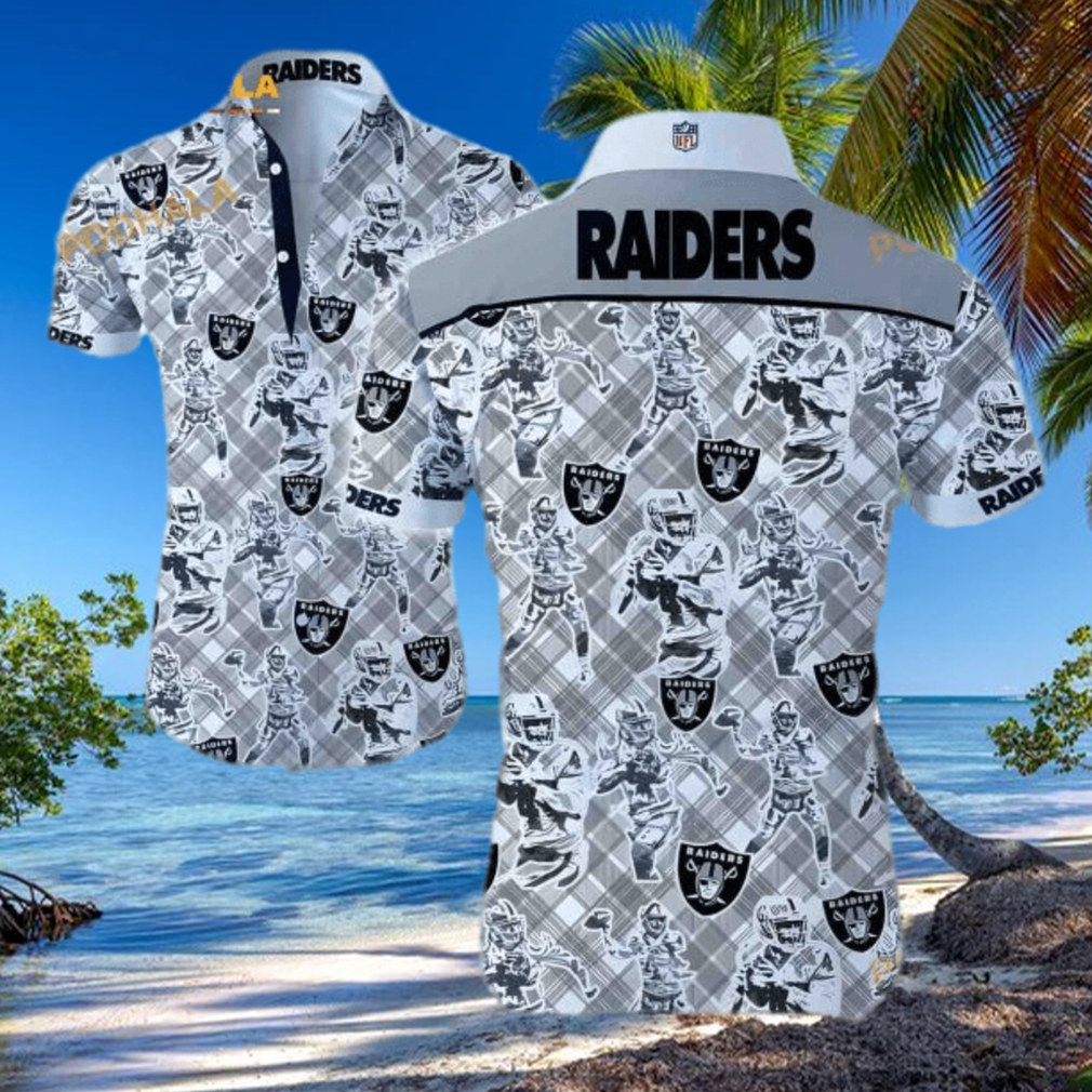 NFL Las Vegas Raiders Hawaiian Shirt Gift For Football Players NFL Las Vegas Raiders Hawaiian Shirt Gift For Football Players