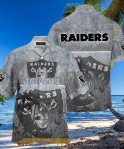 NFL Las Vegas Raiders Hawaiian Shirt Summer Beach Gift