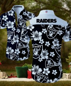 NFL Las Vegas Raiders Hawaiian Shirt Summer Button Up