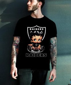 NFL Las Vegas Raiders T Shirt Betty Boop Football Tshirt