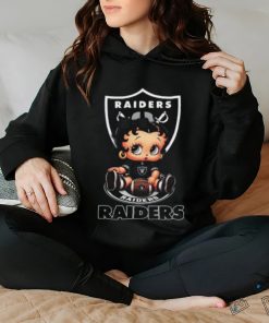 NFL Las Vegas Raiders T Shirt Betty Boop Football Tshirt 3 NFL Las Vegas Raiders T Shirt Betty Boop Football Tshirt