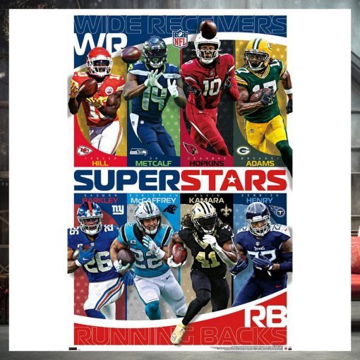 NFL League   Superstars 21 Wall Poster