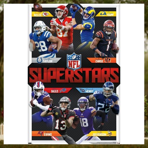 NFL League   Superstars 22 Wall Poster