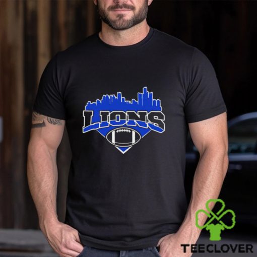 NFL Lions Football Skyline Football Team hoodie, sweater, longsleeve, shirt v-neck, t-shirt