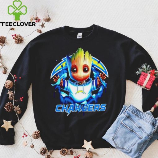 NFL Los Angeles Chargers Baby Groot hoodie, sweater, longsleeve, shirt v-neck, t-shirt