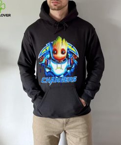 NFL Los Angeles Chargers Baby Groot hoodie, sweater, longsleeve, shirt v-neck, t-shirt