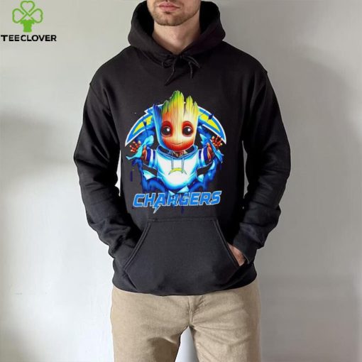 NFL Los Angeles Chargers Baby Groot hoodie, sweater, longsleeve, shirt v-neck, t-shirt