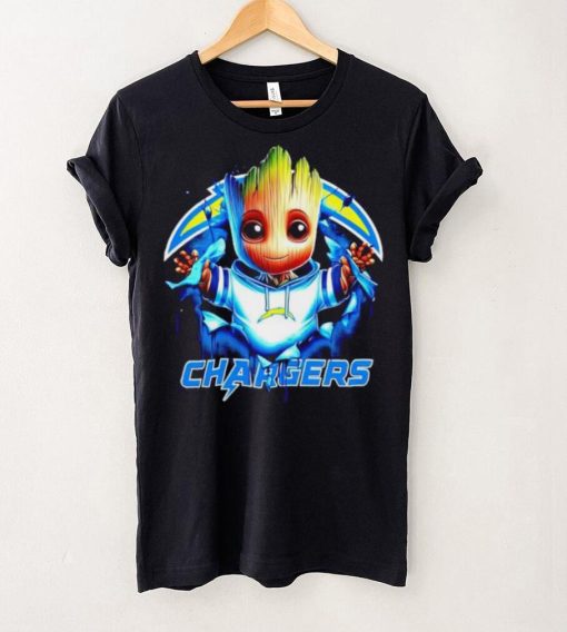 NFL Los Angeles Chargers Baby Groot hoodie, sweater, longsleeve, shirt v-neck, t-shirt