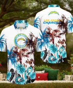 NFL Los Angeles Chargers Hawaii Shirt Palm Tree Aloha Shirt For Fans