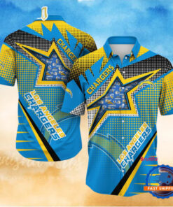 NFL Los Angeles Chargers Special Football Team Star Hawaiian Shirts