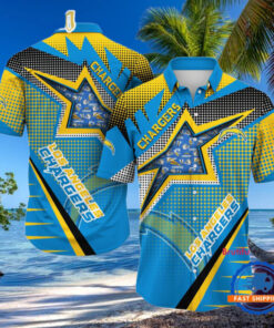NFL Los Angeles Chargers Special Football Team Star Hawaiian Shirts