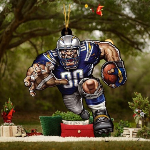 NFL Los Angeles Chargers Sport Ornament 2023 Christmas Tree Decorations