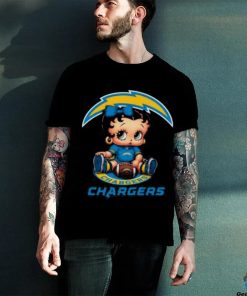 NFL Los Angeles Chargers T Shirt Betty Boop Football Tshirt