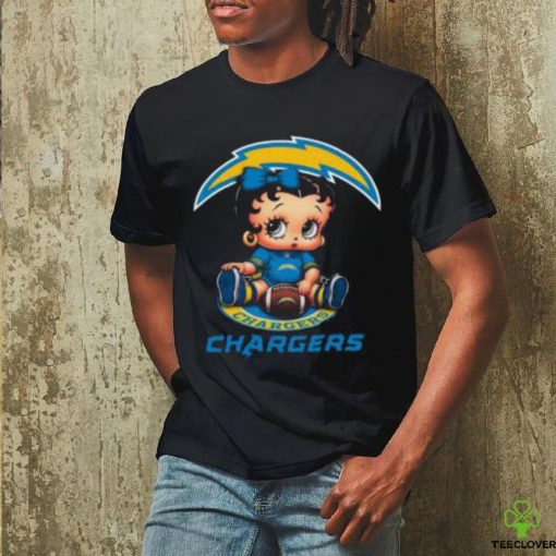 NFL Los Angeles Chargers T Shirt Betty Boop Football Thoodie, sweater, longsleeve, shirt v-neck, t-shirt