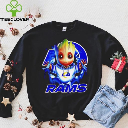 NFL Los Angeles Rams Baby Groot hoodie, sweater, longsleeve, shirt v-neck, t-shirt