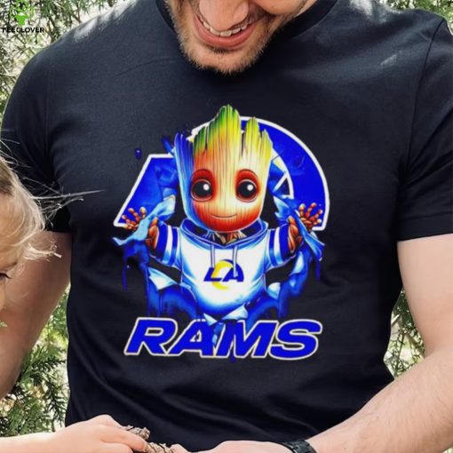 NFL Los Angeles Rams Baby Groot hoodie, sweater, longsleeve, shirt v-neck, t-shirt