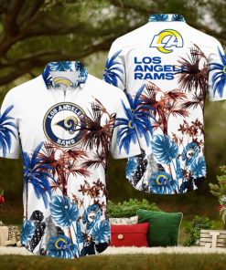 NFL Los Angeles Rams Hawaii Shirt Palm Tree Aloha Shirt For Fans