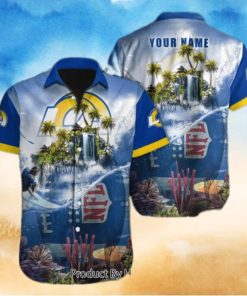 NFL Los Angeles Rams Hawaiian Shirt Hot Summer 2023