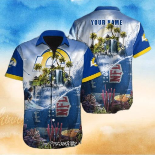 NFL Los Angeles Rams Hawaiian Shirt Hot Summer 2023