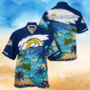 NFL Detroit Lions Palm Tree Hot Summer Hawaiian Shirt Gifts Sport Fans