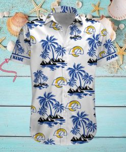 NFL Los Angeles Rams Palm Tree Tropical Summer Hawaiian Shirt