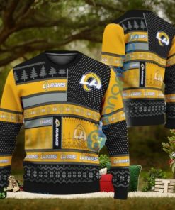 NFL Los Angeles Rams Slogan New Ugly Christmas Sweater Holidays Gift