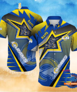 NFL Los Angeles Rams Special Football Team Star Hawaiian Shirts